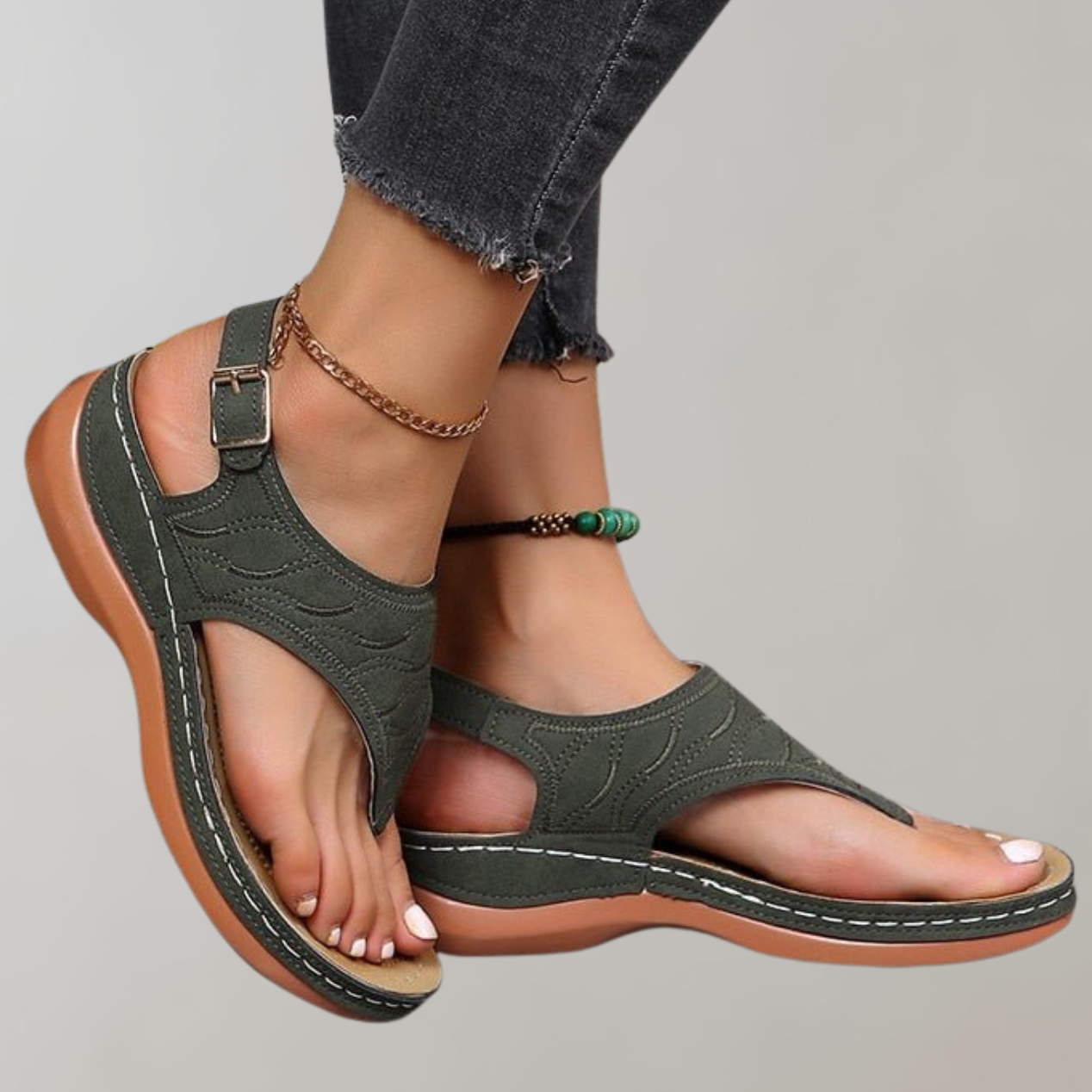 WW - Sandalen Damen | Sandalen damen bequem | Plateau Sandalen