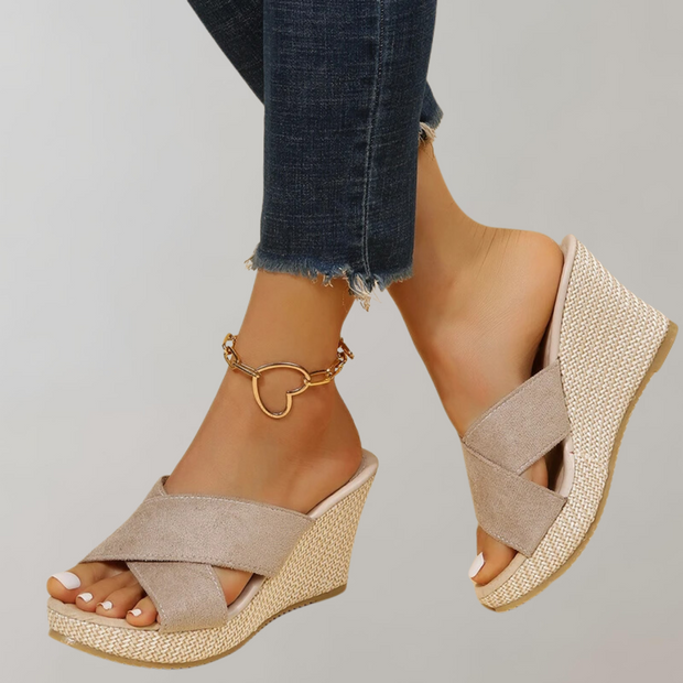 WW - Orthopädische Sandalen mit Absatz | Sandalen Damen bequem