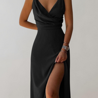 WW - Zeitlos Abendkleid | Druck Midikleid | Cocktailkleid für Damen