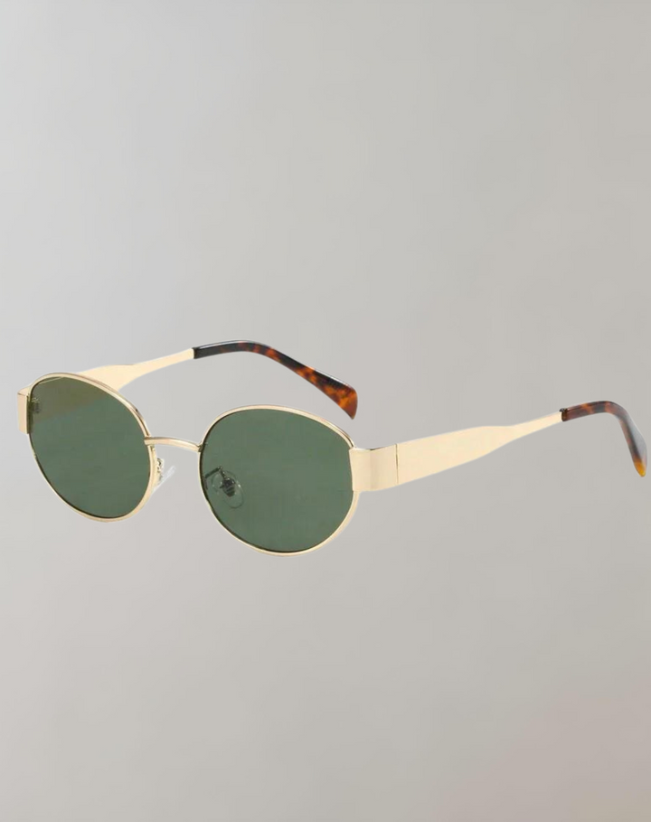 W&W Mode - Sonnebrille Damen Gold | Vintage Retro Sunglasses Women
