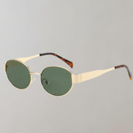 WW - Sonnebrille Damen Gold | Vintage Retro Sunglasses Women
