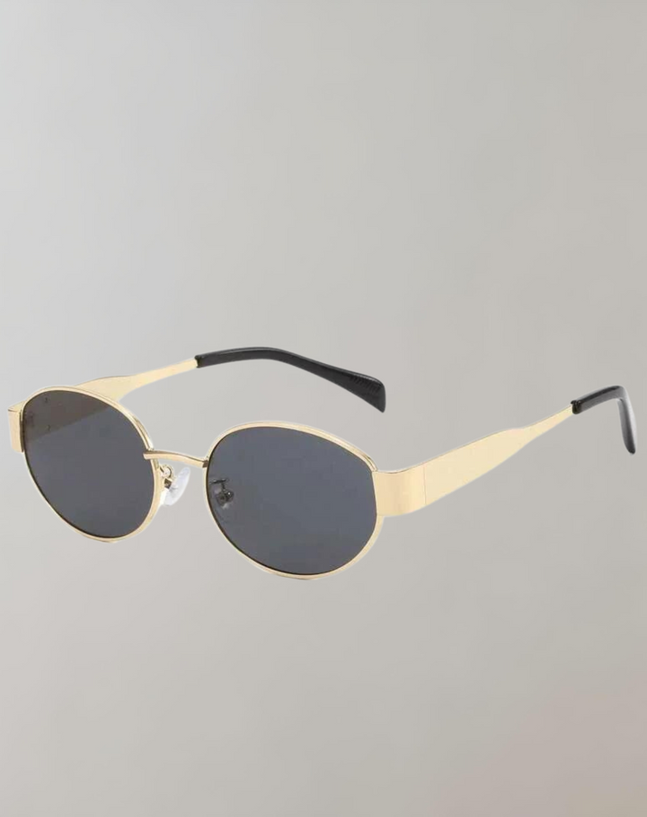 W&W Mode - Sonnebrille Damen Gold | Vintage Retro Sunglasses Women
