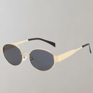 WW - Sonnebrille Damen Gold | Vintage Retro Sunglasses Women