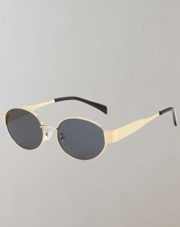 WW - Sonnebrille Damen Gold | Vintage Retro Sunglasses Women