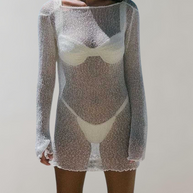 WW - Transparentes Minikleid | Sexy Elegantes Sommerkleid