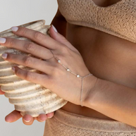 WW - Vergoldet Armband Damen mit Ring | Schmuck für Sommer