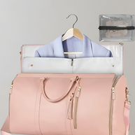 WW - Eleganter Kleiderorganizer Umhängetasche aus Vegan Leder