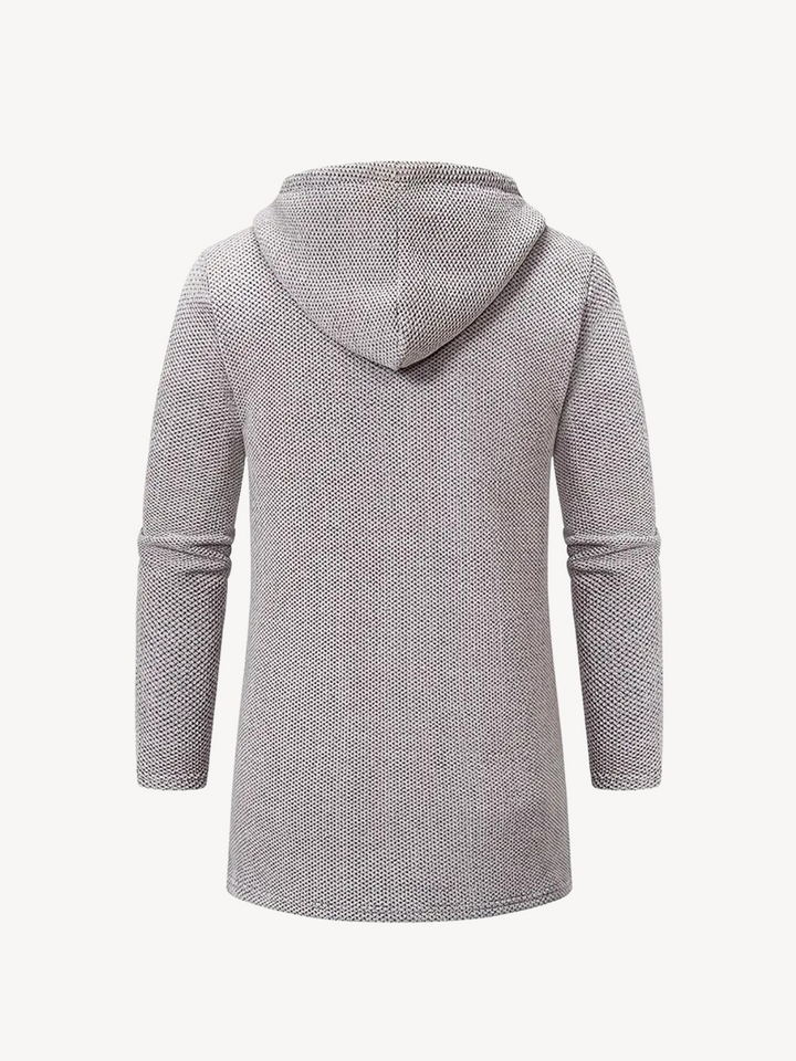 W&W Mode | Strickmantel mit Kapuze