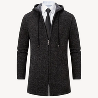 WW | Strickmantel mit Kapuze