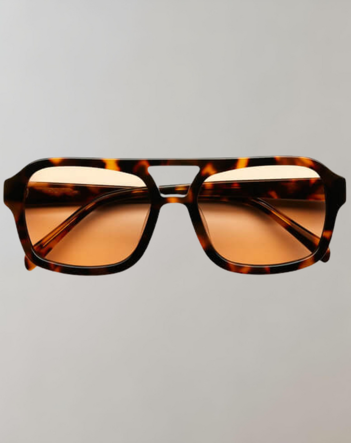W&W Mode – Vintage Sonnebrille Damen im Leopardenprint | Retro Sunglasses Women