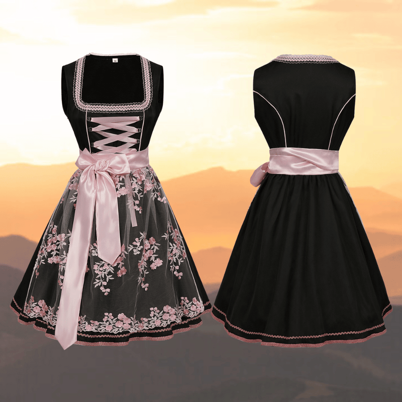 W&W Mode | Bequemes Trachtenkostüm Mit Schürze Und Bluse