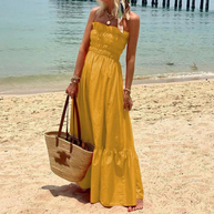WW | Maxikleid Trägerloses Maxikleid Ein mühelos stilvolles Sommer-Essential für alle Gelegenheiten