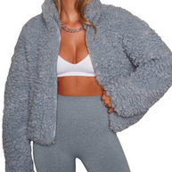 WW | Kuschelige Teddy Jacke Damen