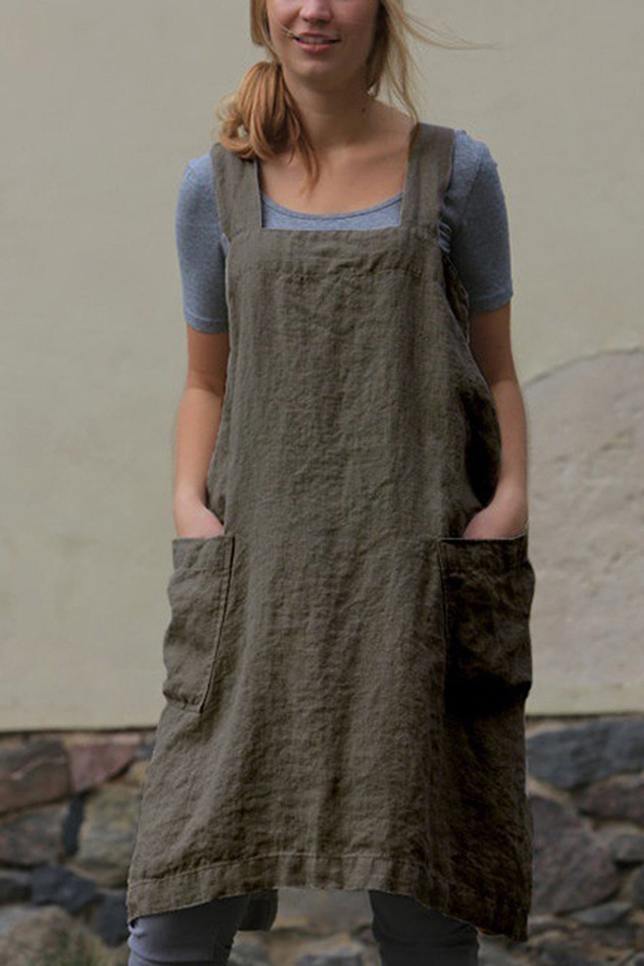 WW | Schürzen Mini Kleid