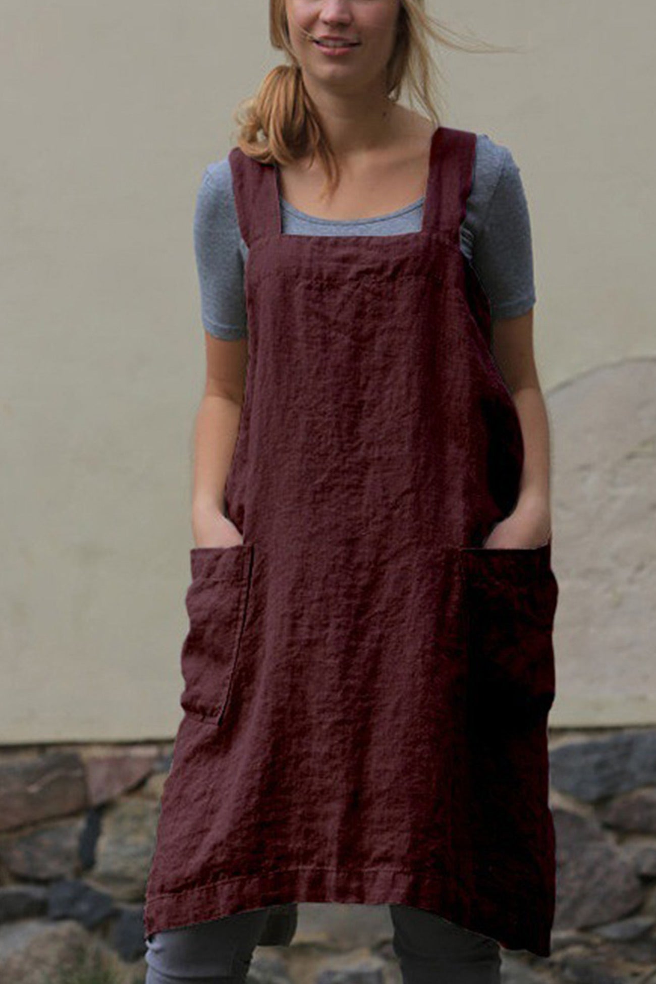 WW | Schürzen Mini Kleid