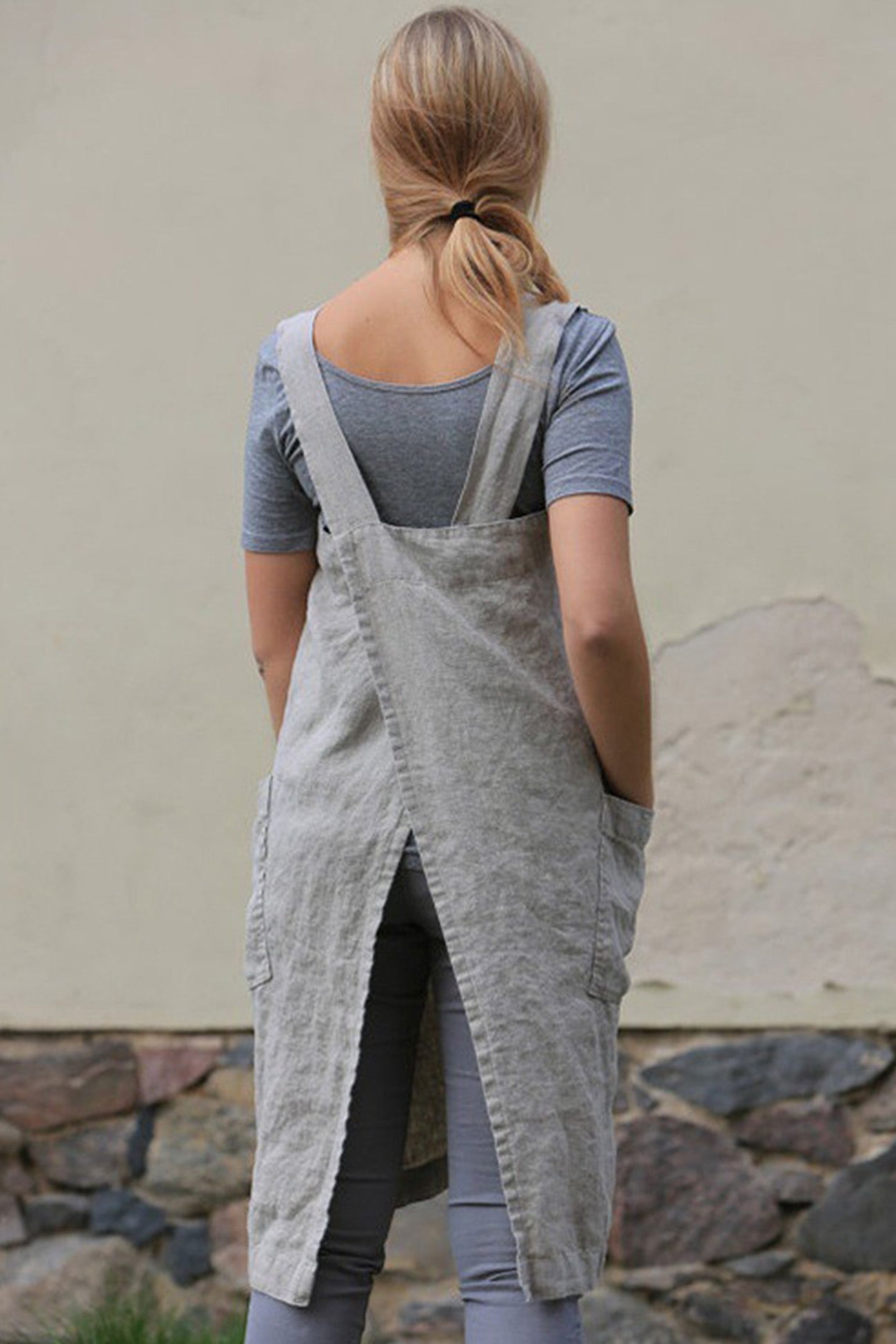 WW | Schürzen Mini Kleid