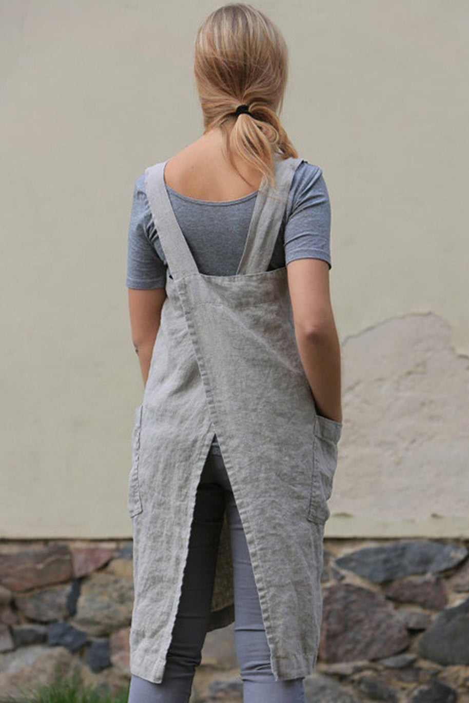 WW | Schürzen Mini Kleid