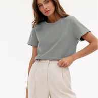 Klara™ - Damen-T-Shirt aus 100% Baumwolle