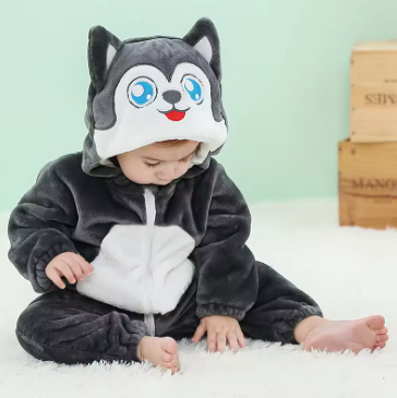 WW | Flanell Onesie - 2-36 Monate, Kuschelig weich und atmungsaktiv – Ultimativer Komfort für Ihr Baby