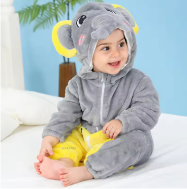 WW | Flanell Onesie - 2-36 Monate, Kuschelig weich und atmungsaktiv – Ultimativer Komfort für Ihr Baby