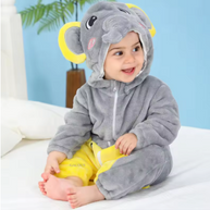 WW | Flanell Onesie - 2-36 Monate, Kuschelig weich und atmungsaktiv – Ultimativer Komfort für Ihr Baby