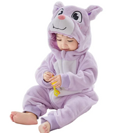 WW | Flanell Onesie - 2-36 Monate, Kuschelig weich und atmungsaktiv – Ultimativer Komfort für Ihr Baby