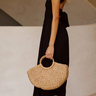 WW | Crisscross Tie-Back Midi Kleid