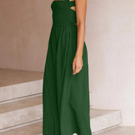 WW | Crisscross Tie-Back Midi Kleid