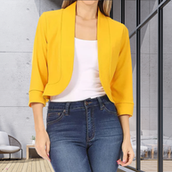 WW | Geteilte Tailored Damen Blazer Vielseitige Büro und Freizeitkleidung