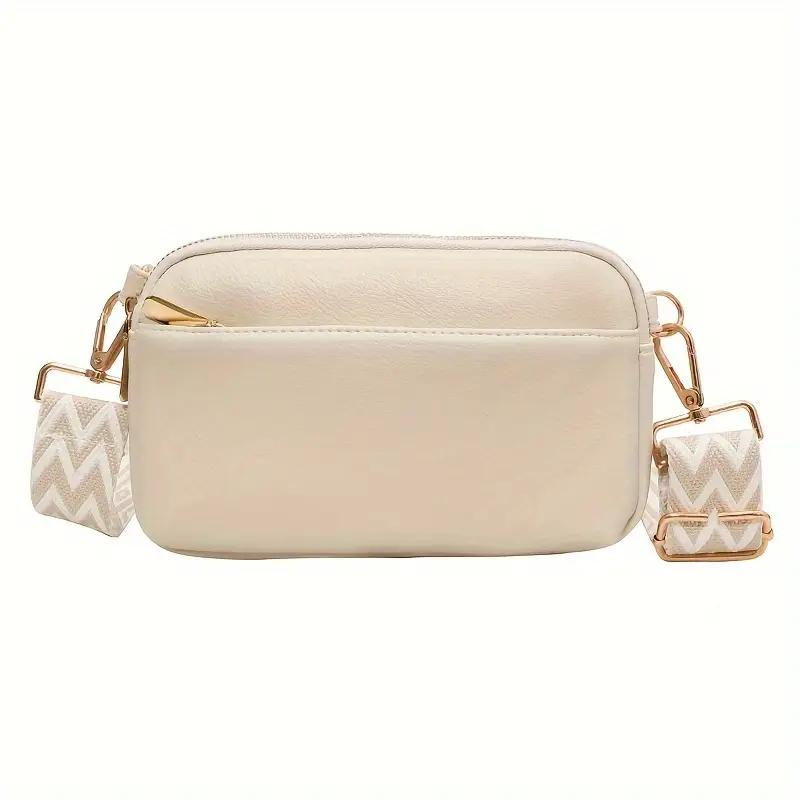 WW | Tasche, breiter Riemen, PU-Leder, Gürteltasche, Mini-Tasche