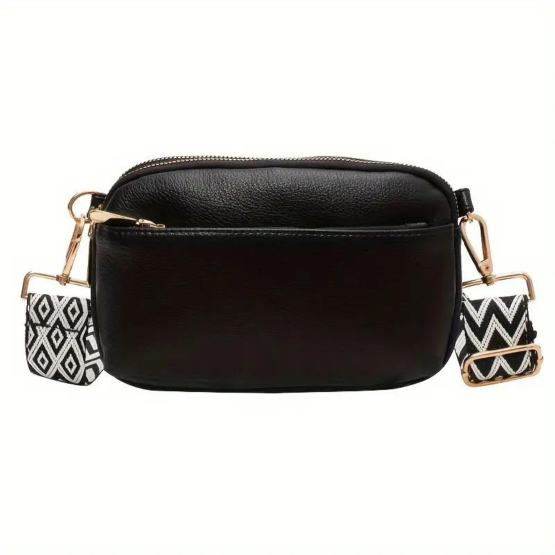 WW | Tasche, breiter Riemen, PU-Leder, Gürteltasche, Mini-Tasche