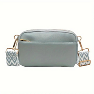 WW | Tasche, breiter Riemen, PU-Leder, Gürteltasche, Mini-Tasche