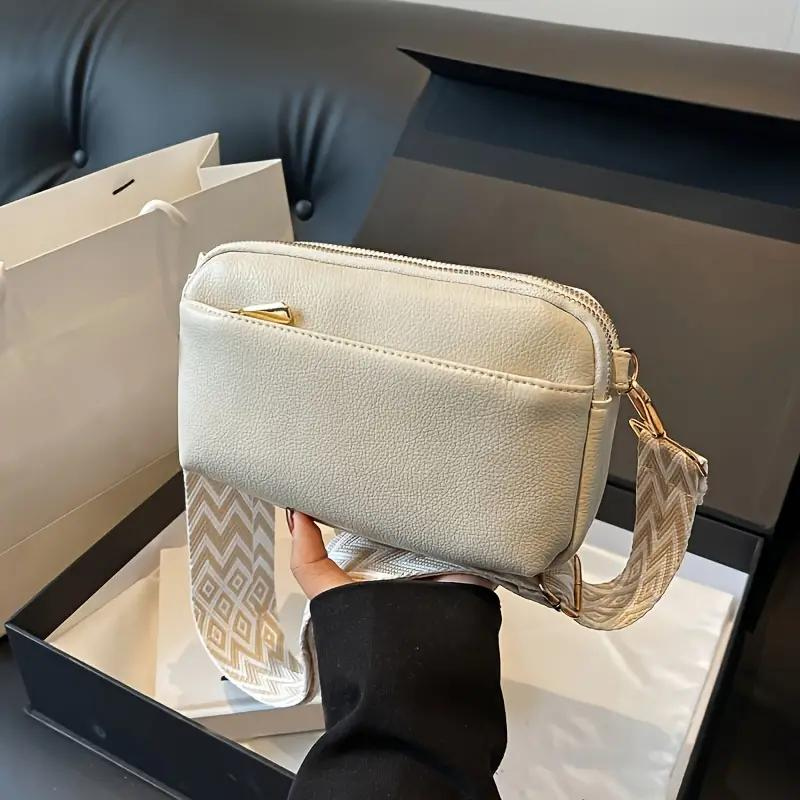 WW | Tasche, breiter Riemen, PU-Leder, Gürteltasche, Mini-Tasche