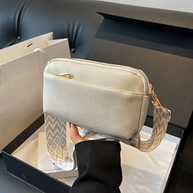 WW | Tasche, breiter Riemen, PU-Leder, Gürteltasche, Mini-Tasche