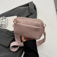 WW | Tasche, breiter Riemen, PU-Leder, Gürteltasche, Mini-Tasche