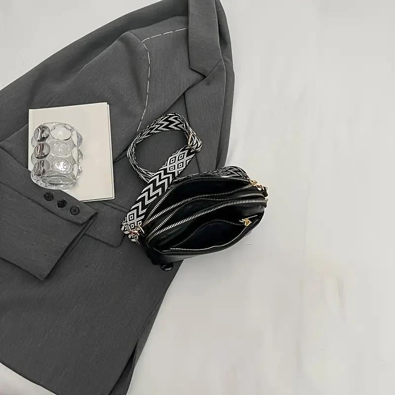 WW | Tasche, breiter Riemen, PU-Leder, Gürteltasche, Mini-Tasche