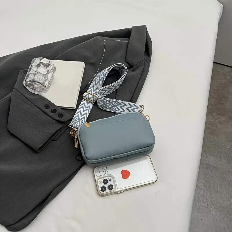 WW | Tasche, breiter Riemen, PU-Leder, Gürteltasche, Mini-Tasche