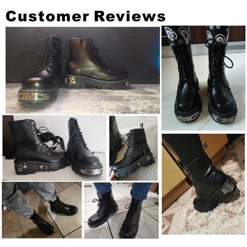 WW | Damen Stiefeletten Damen Motorradstiefel