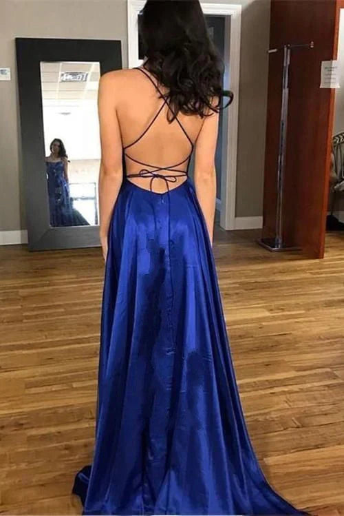 WW | Elegantes Maxikleid mit Offenem Rücken