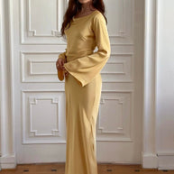 WW | Leichte Maxikleid mit Romantischem Schnitt