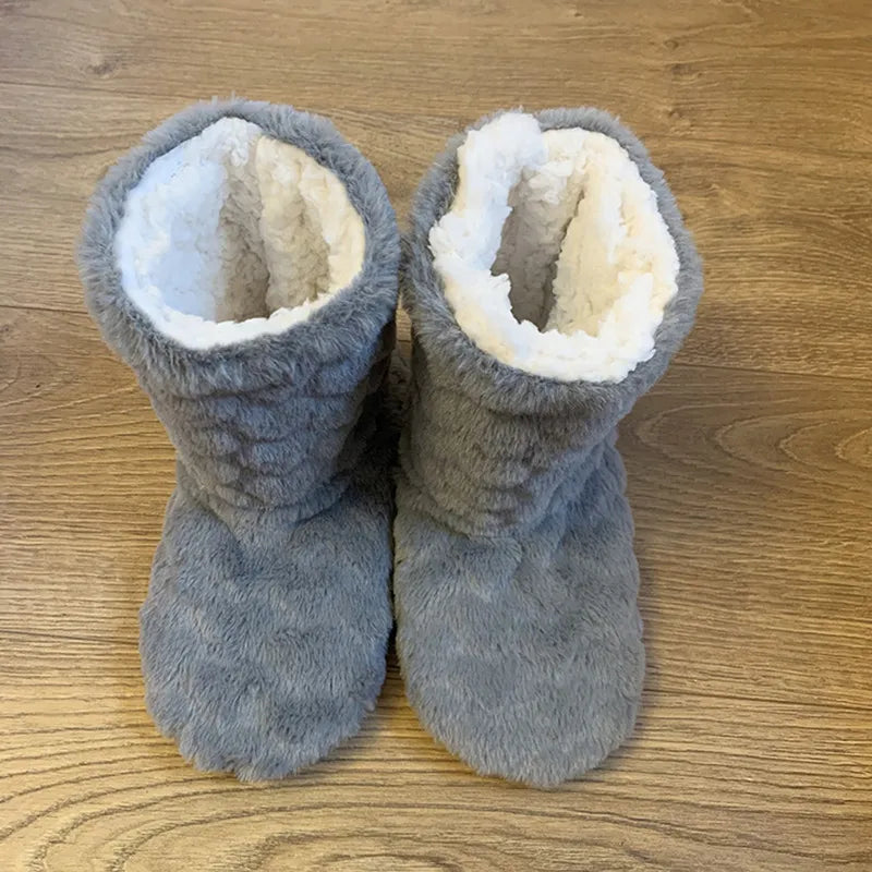 WW | Plüsch Hausschuh - gemütliche Fleece-Pantoffeln