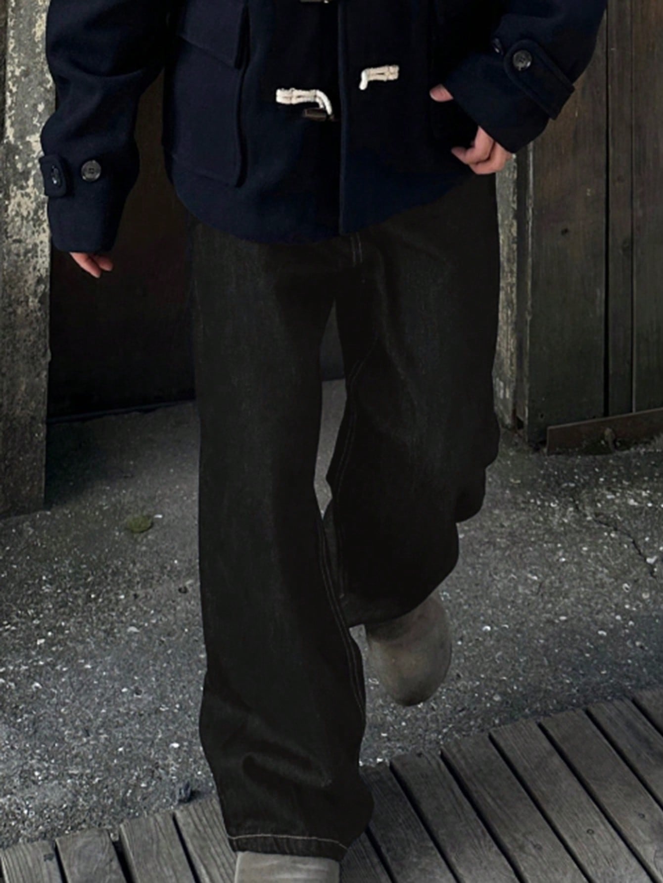 WW | Herren Sommerweite Denim-Jeans