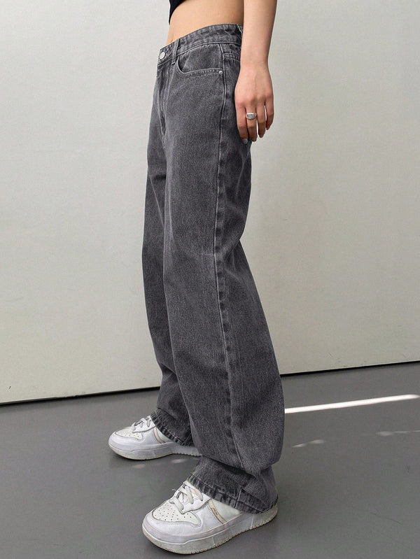 WW | Schrägtasche Gerade Beinform Jeans Baggy Jeans