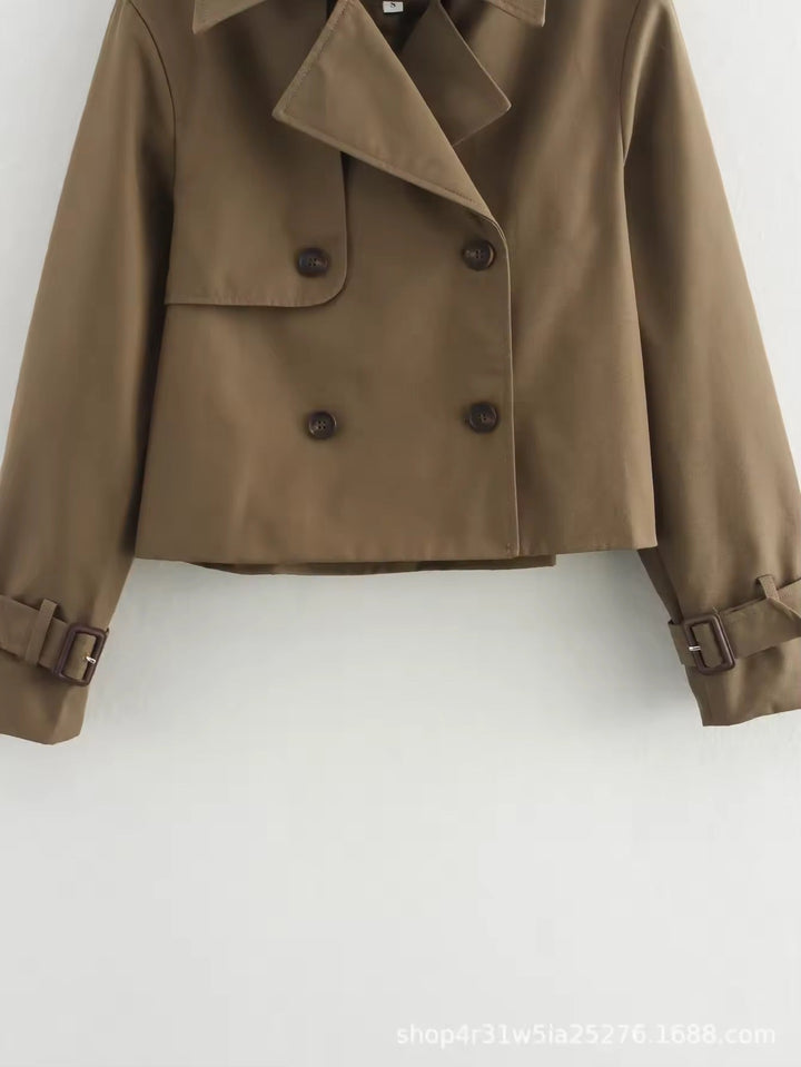 W&W Mode | Gekürzter Trenchcoat