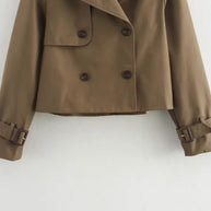 WW | Gekürzter Trenchcoat