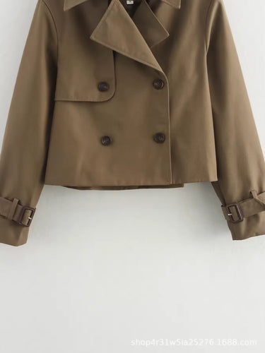 WW | Gekürzter Trenchcoat