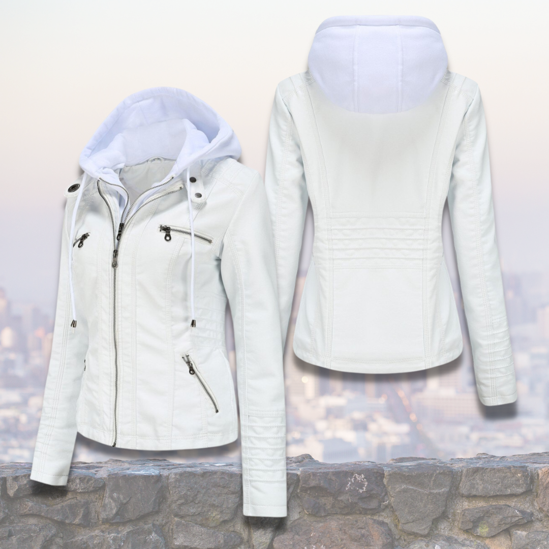 Bequeme Lederjacke