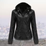 Bequeme Lederjacke