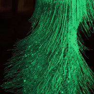 WW | Iriserende Quasten Kleid