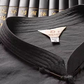 WW | Östliches Leinen-Set Mit Langen Ärmeln